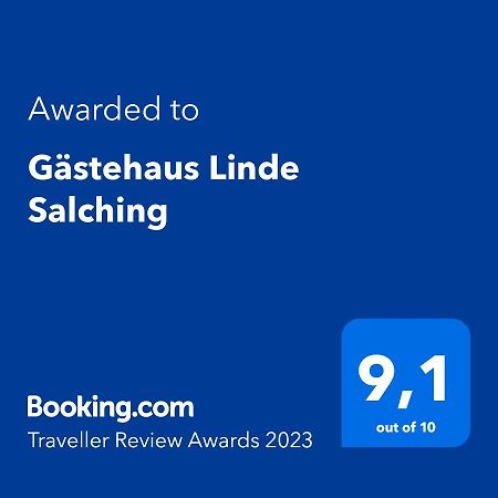 Gaestehaus Linde Salching Extérieur photo